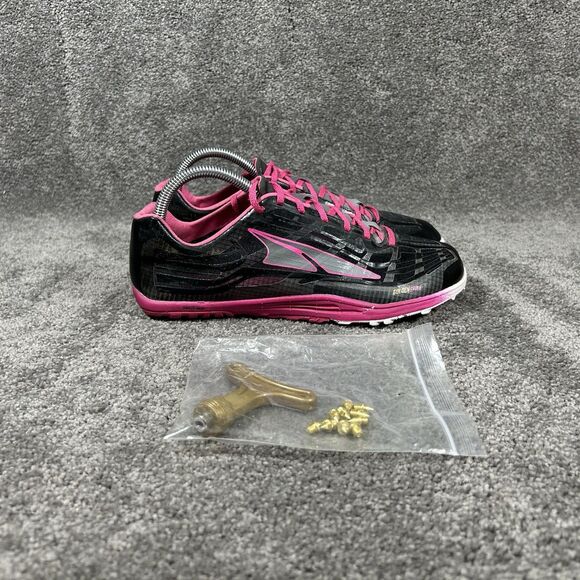 Altra Golden Spike A3621-4 Women's Size 7 Pink Black Track Field Running Shoes - Picture 1 of 14